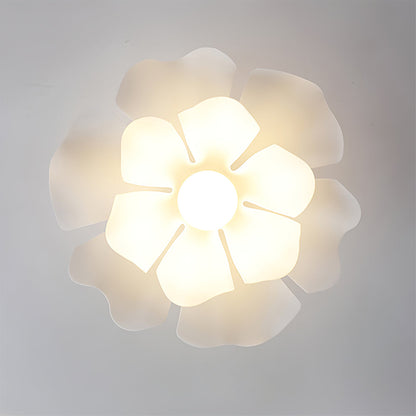 MoonlitBloom - Ceiling Lamp with Night Flowers and Warm Illumination