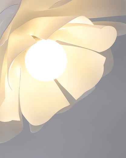 MoonlitBloom - Ceiling Lamp with Night Flowers and Warm Illumination
