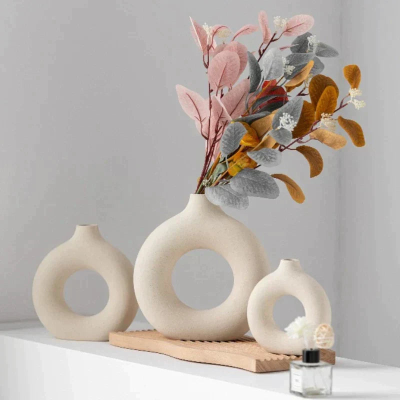 TranquilGlass - Elegant Vase for a Serene Interior