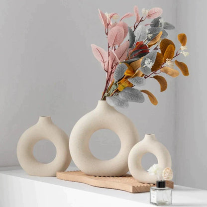 TranquilGlass - Elegant Vase for a Serene Interior
