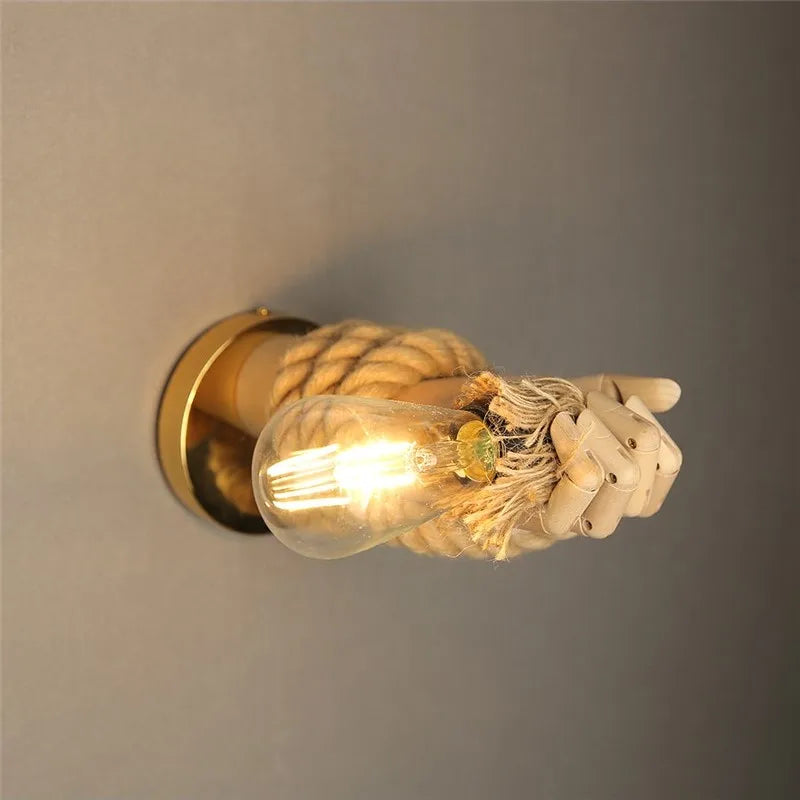 IronAura – Retro Industrial Sconce