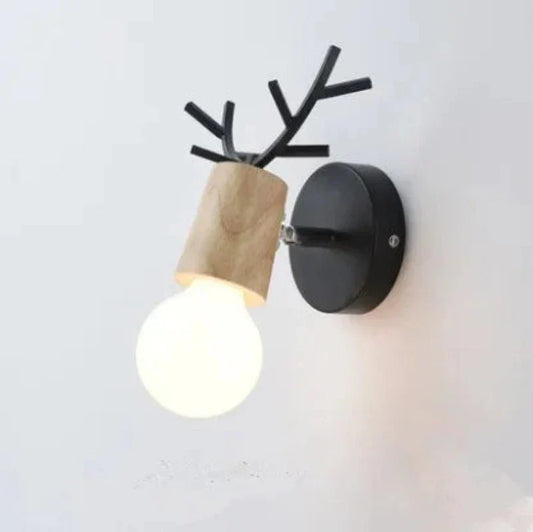 AntlerLuxe - Chic Wall Sconce