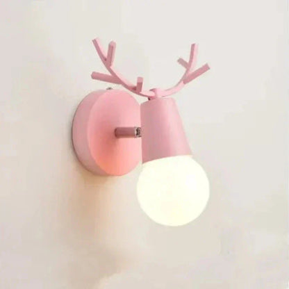 BrightStag - Elegant Antler-Themed Wall Light
