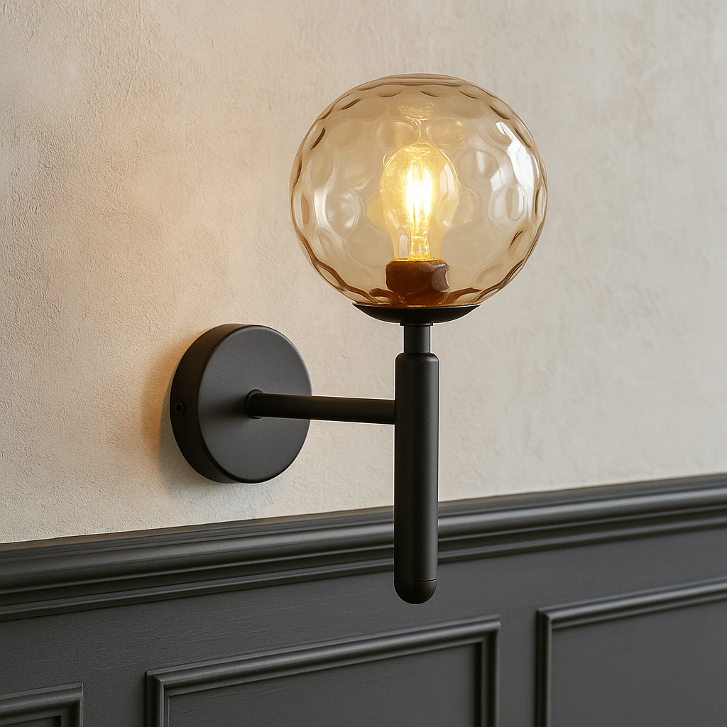 Nordic globe wall lamp 1