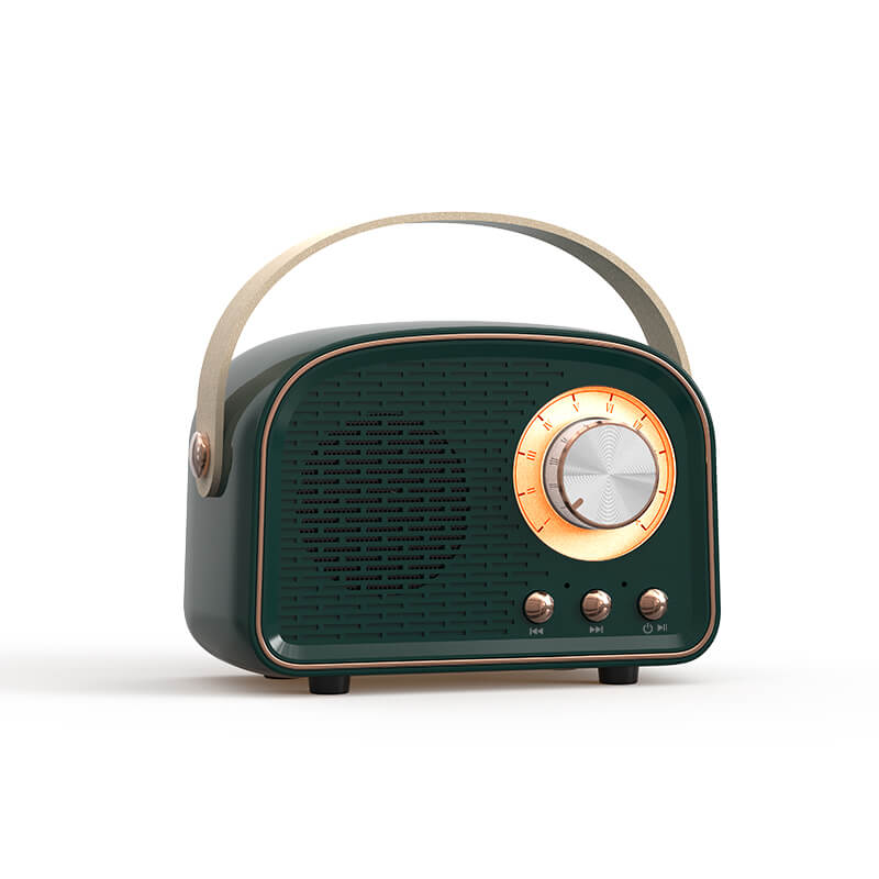 NostalgiaWave | Stylish Retro Portable Bluetooth Speaker with Immersive Sound 8