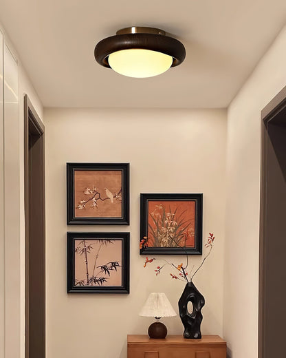 NoviLuxe - Ceiling Light with Streamlined Form and Warm Glow