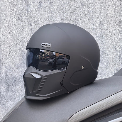 Retro Pilot Motorcycle Helmet –  DOT and ECE Approved, Timeless Look