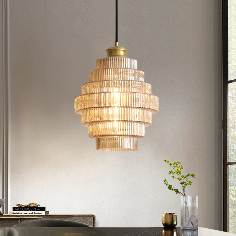Auvra | Modern Elegance of Glass Pendant Lamp