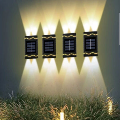 SolarGlow | Drahtlose LED-Wandlampen für effiziente Außenbeleuchtung