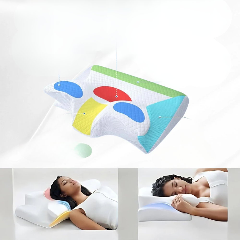 Orthopedic Pillow with Ergonomic Design for Pain-Free Sleep 2