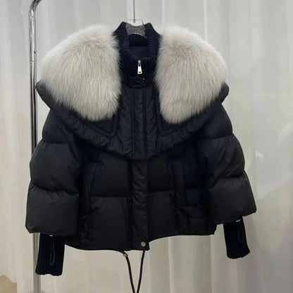 Oslo - Short coat with padded hood 7