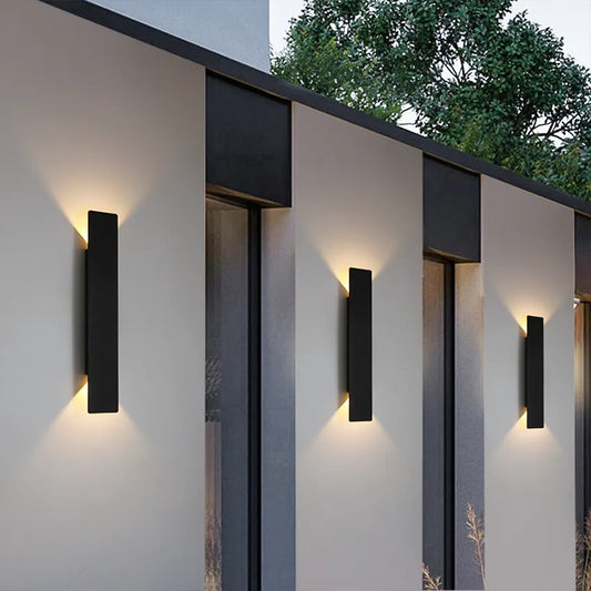Elegant Waterproof Outdoor Wall Lamp – Durable Aluminum Wall Lights for Garden, Patio, and Entrance Decor-1