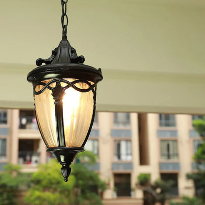 Retro Outdoor Hanging Lamp – Waterproof LED Fairy Light Wreath for Garden and Patio – Enchanting Outdoor Light Fixture-2