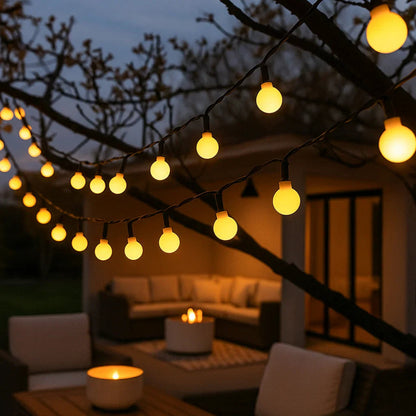 Outdoor Fairy Lights Solar String Waterproof Garden Decor 0