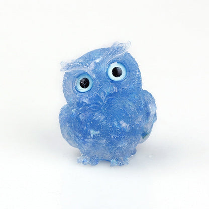 OwlStone | Charming Handcrafted Natural Crystal Owl Figurine for Décor 15