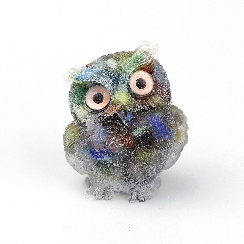 OwlStone | Charming Handcrafted Natural Crystal Owl Figurine for Décor 6