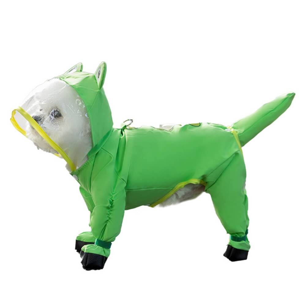 Pawtastic | Adorable Waterproof Dog Raincoat with Full Body Coverage 1