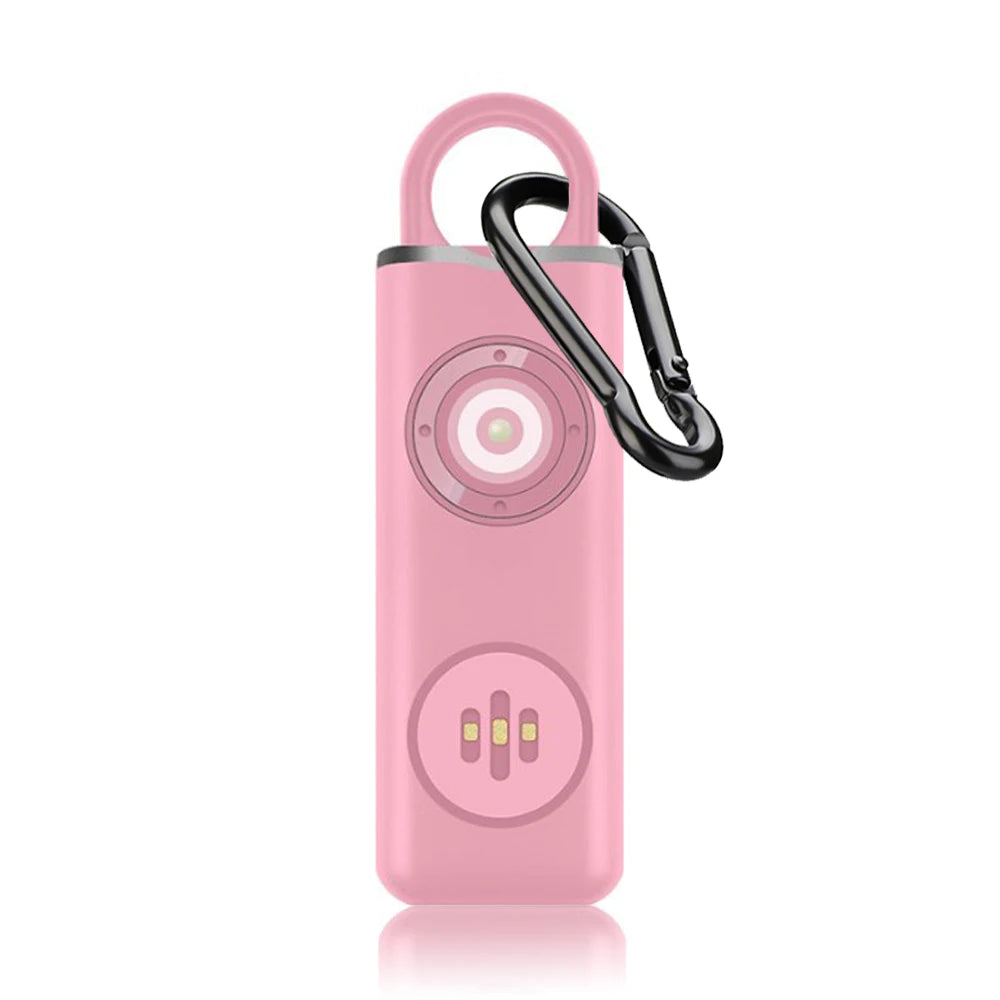 Personal Alarm for Elderly with 130dB Siren and LED Light – Rechargeable Safety Alarm for Women and Children 12
