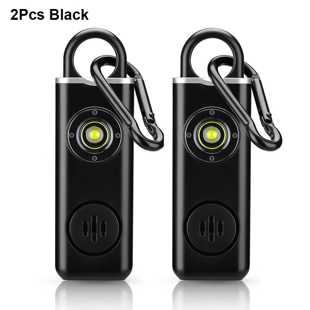 Personal Alarm for Elderly with 130dB Siren and LED Light – Rechargeable Safety Alarm for Women and Children 8