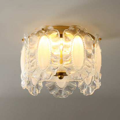 PetalAura - Ceiling Lamp with Soft Petal Features and Subtle Luxe Radiance