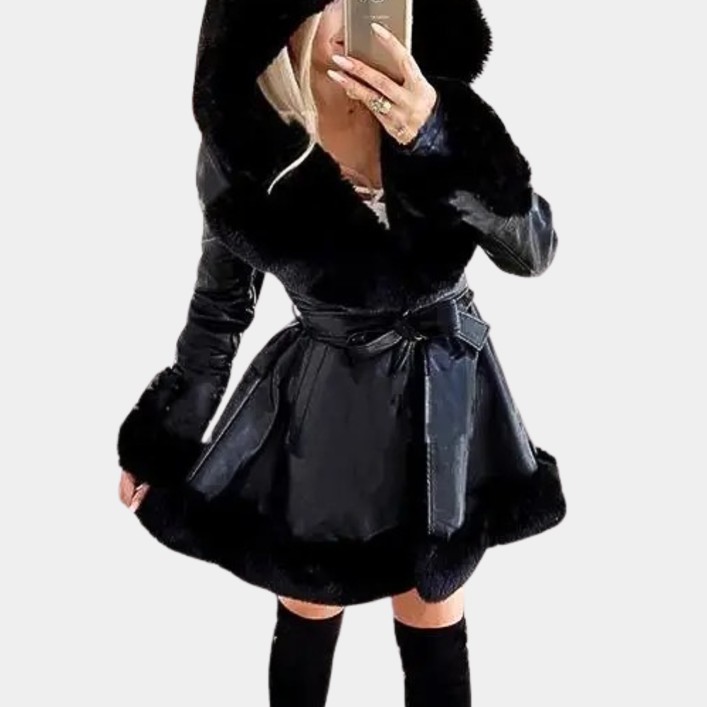 Petronela - Stylish and warm winter hooded jacket for women 2