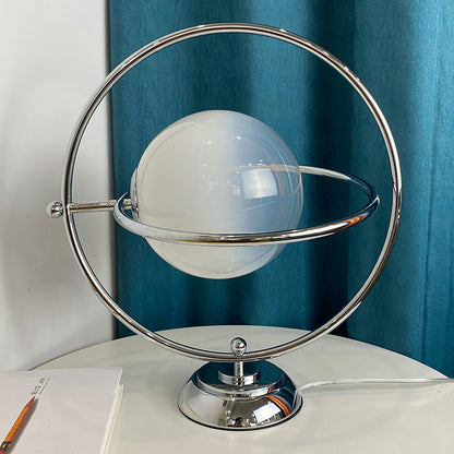 CosmicGlow - Table Lamp with Cosmic Design and Subtle Lighting