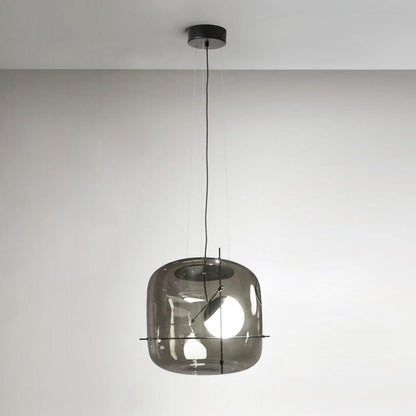 CognacLuxe - Stijlvolle Glas Pendelleuchte