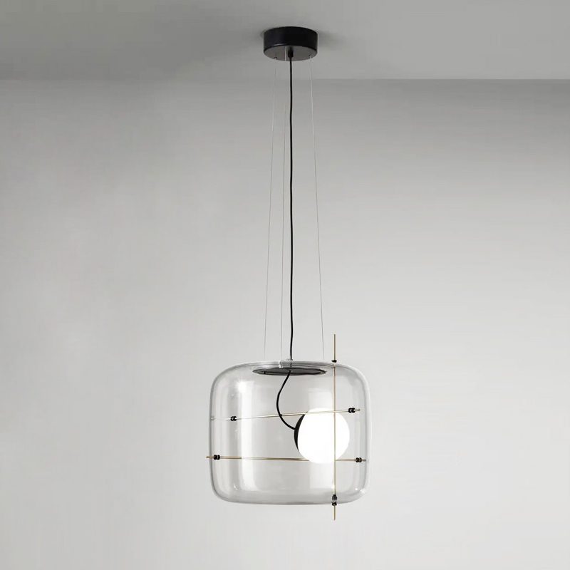 CognacLuxe - Stijlvolle Glas Pendelleuchte