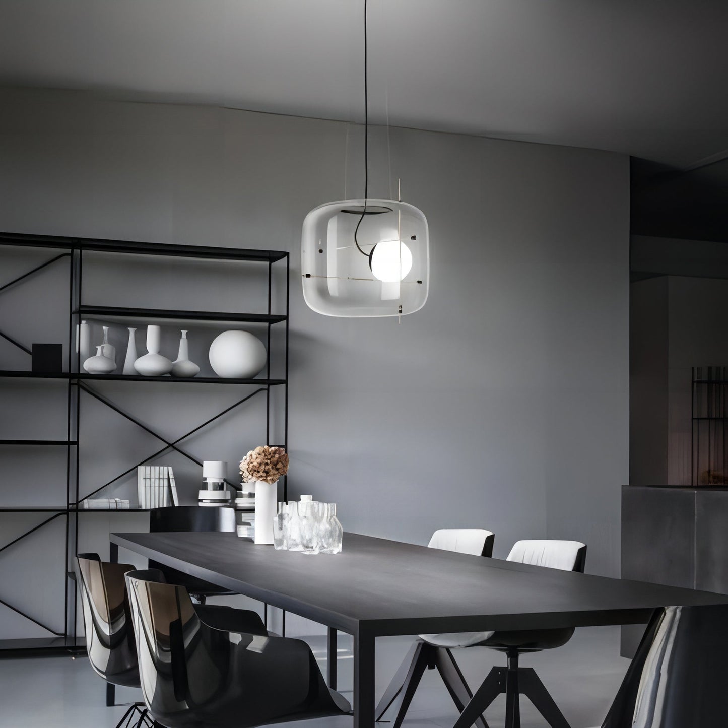 CognacLuxe - Stijlvolle Glas Pendelleuchte