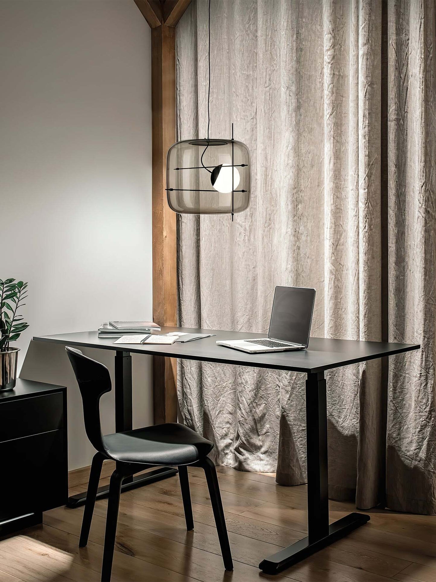 CognacLuxe - Stijlvolle Glas Pendelleuchte