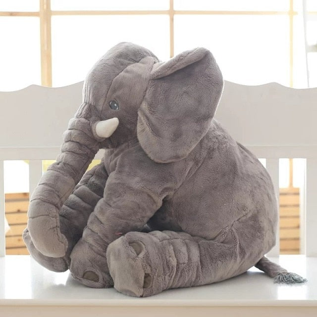 Plush Elephant Cushion – Super Soft Comfort for Babies and Toddlers, Available in 40cm and 60cm Sizes 4