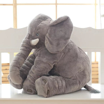 Plush Elephant Cushion – Super Soft Comfort for Babies and Toddlers, Available in 40cm and 60cm Sizes 4