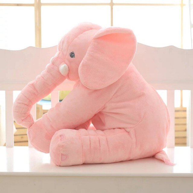 Plush Elephant Cushion – Super Soft Comfort for Babies and Toddlers, Available in 40cm and 60cm Sizes 6