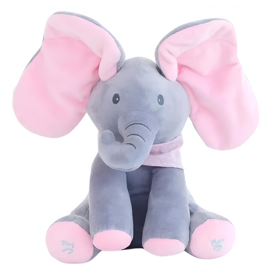 Plush Elephant Toy with Music and Movement 0