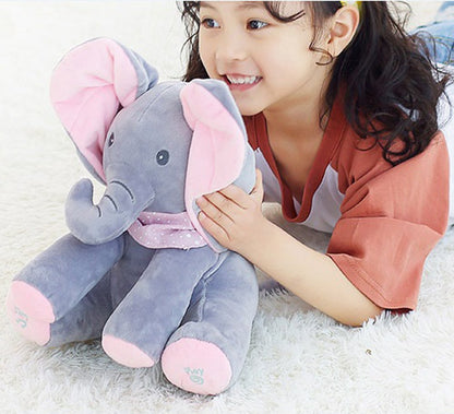 Plush Elephant Toy with Music and Movement 1