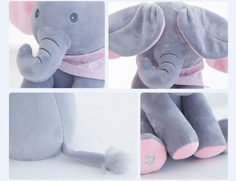 Plush Elephant Toy with Music and Movement 4
