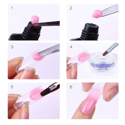 Polygelpro – DIY nail kit for home with UV lamp | Strong, professional-looking nails that last up to 3 weeks 4