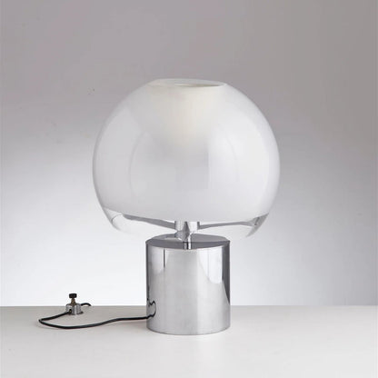 FusionGlow – Retro-Inspired Table Lamp with Glass Base
