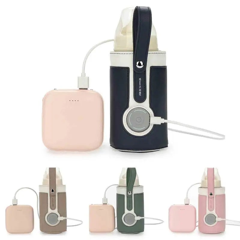 Portable Baby Bottle Warmer with USB Rechargeable Features – Travel Bottle Warmer with Changing Bag 7