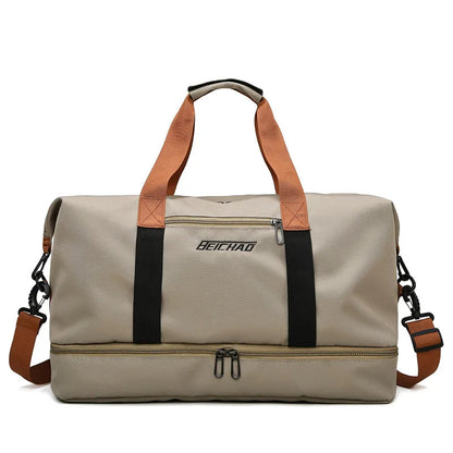 Portable Gym Bag with Shoe Compartment and Wet/Dry Separator for Travel - Durable Fitness Tote 6