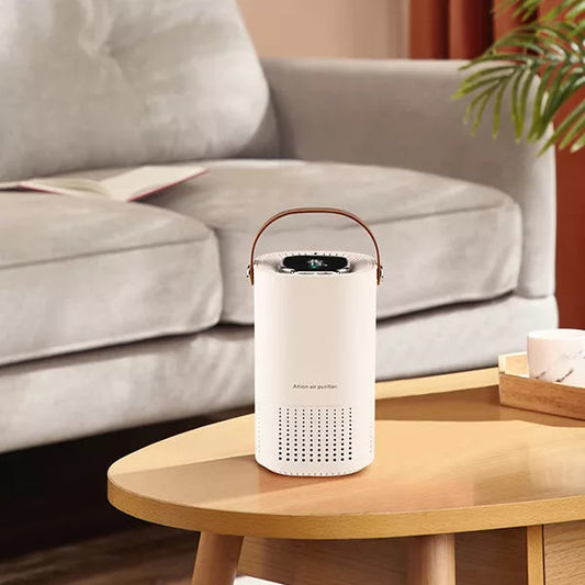 Portable HEPA Air Purifier for Home and Office – Compact USB Air Cleaner with Negative Ion Generator 6