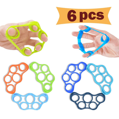 PowerGrip – 6-piece hand strengthener set for strengthening grip strength and pain relief 7