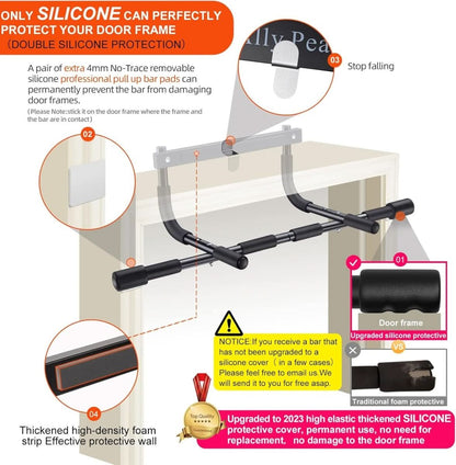 PowerGrip pull-up bar – steel pull-up bar for door frames with a load capacity of 200 kg 3