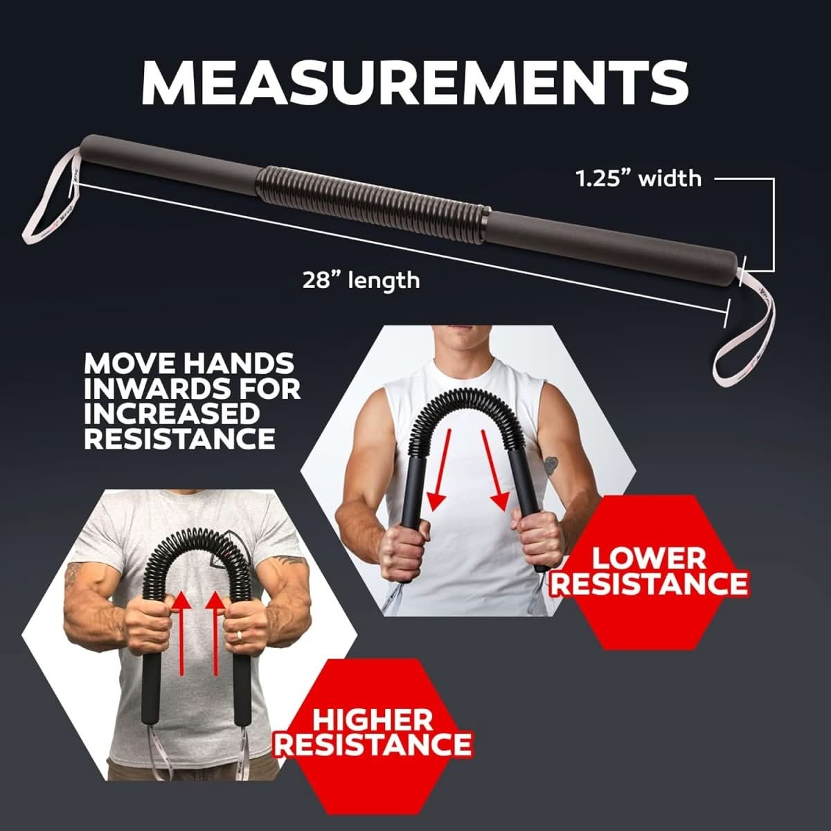PowerTwist – Adjustable training bar for effective upper body training at home 3