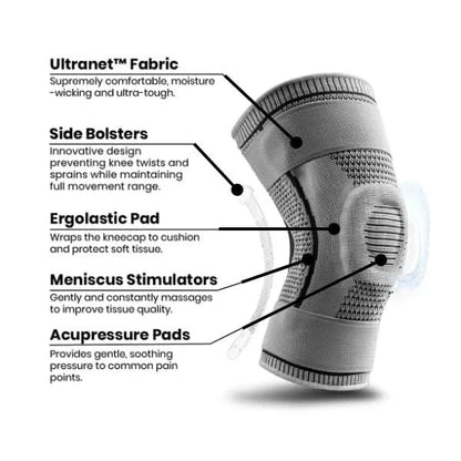 Power Pro – Knee support with silicone core for stability and pain relief | Ideal for arthritis, sports, and daily use 3
