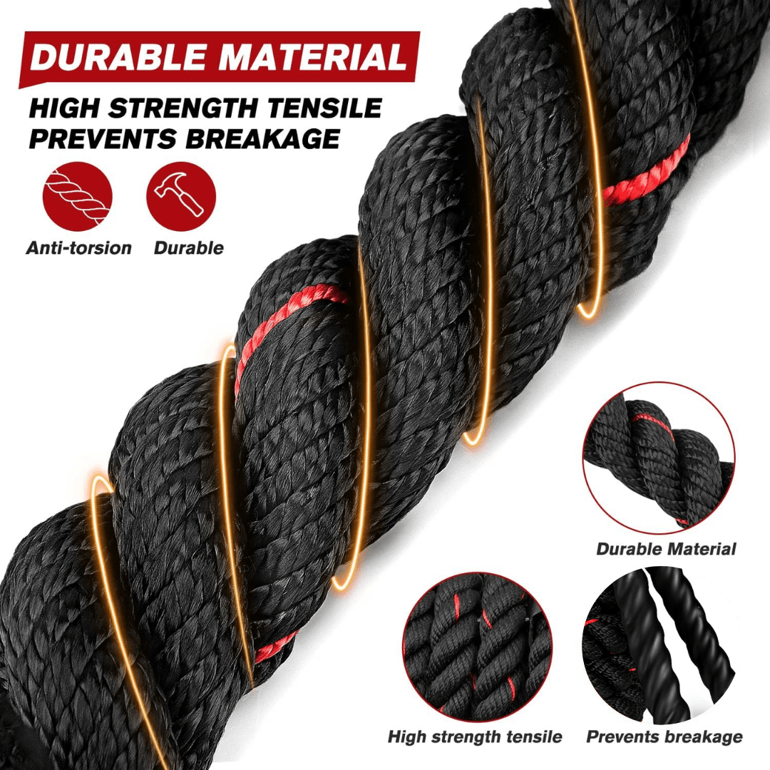 Powerjump – Adjustable weighted jump rope for cardio and strength training 3