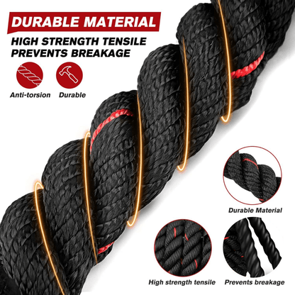 Powerjump – Adjustable weighted jump rope for cardio and strength training 3