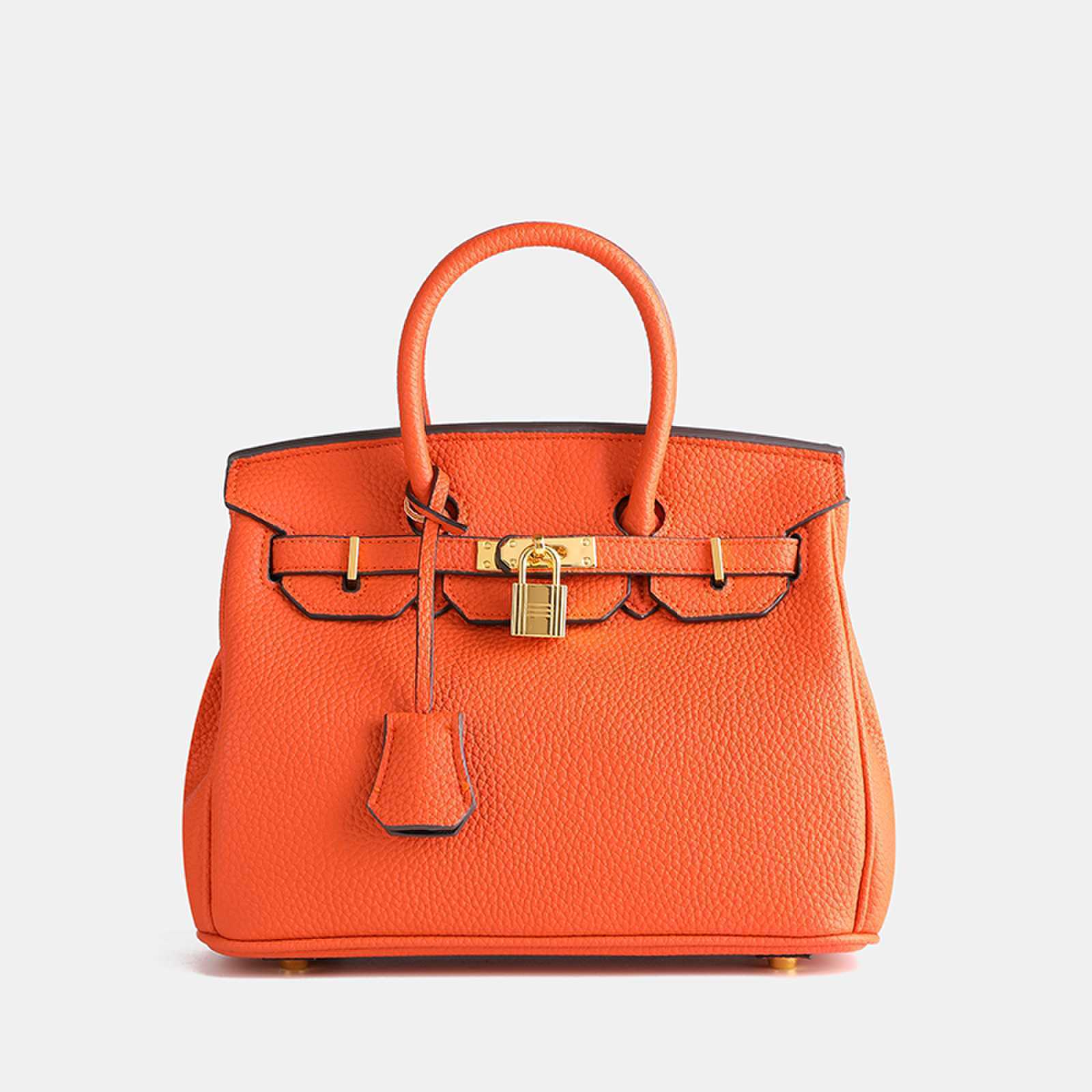 Premium Cowhide Leather Handbag with Zipped Pockets – Stylish and Durable Accessory for Every Occasion 13