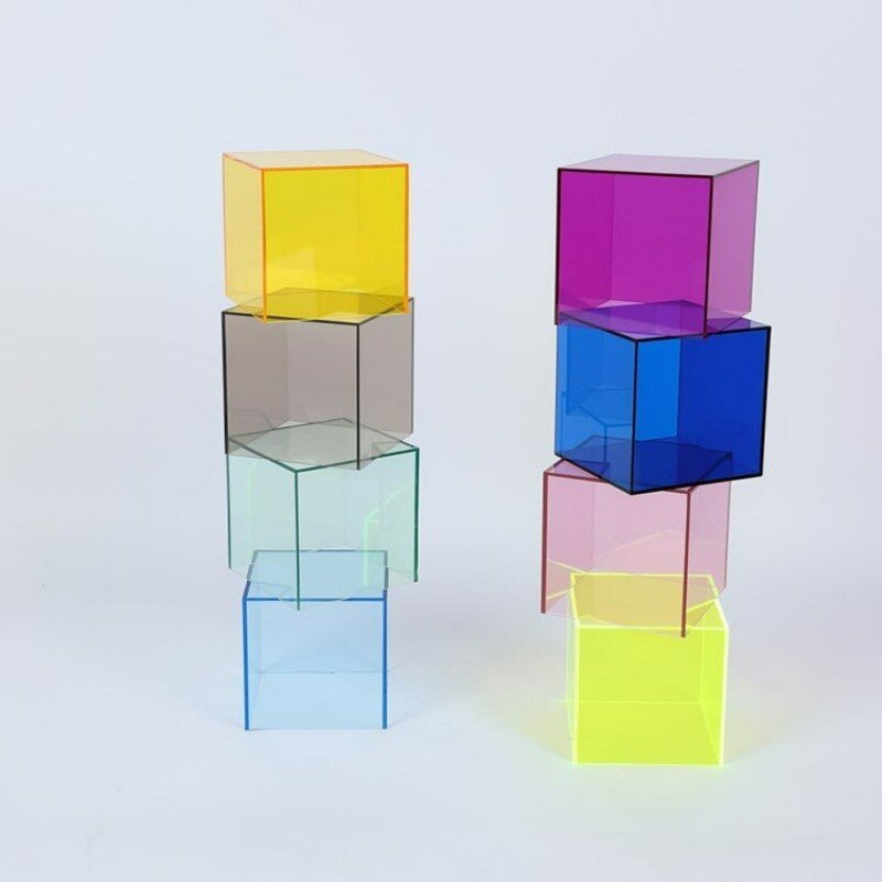 PrismBox | Colorful Acrylic Display Case for Stylish Organization 1