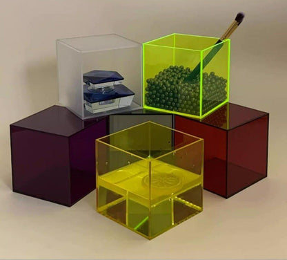 PrismBox | Colorful Acrylic Display Case for Stylish Organization 2